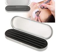 Eyelash Tweezers Box, Tweezers Organizer Case Makeup Storage Box Tweezers Beautymisc Tools, Tweezers, Eyelash for Brushes, Eyebrow Razors