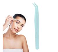 Eyelash Tweezers - Curved Volume Eyelash Tweezers | The Perfect Portable Tool for Eyelash Extensions, Precisely Designed to Create Natural, Easy to Use Even for Beginners