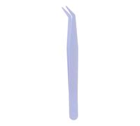 Eyelash Tweezers - Curved Volume Lash Tweezers | Compact & Portable Lash Cluster Tweezer for False Eyelash Extensions Look, Your Eyes with Charming Look