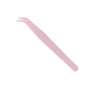 Eyelash Tweezers for Lash Extensions | Curved Tip Eyelash Tweezers,Portable Lash Cluster Tweezers for False Eyelash Extensions Look, Enhance Your Eyes with Charming Look