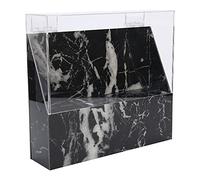 Eyelashes Extension Tweezers Holder, 8 Holes Acrylic Tweezers Holder Tweezer Display Stand Storage Rack (black marble)