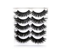 Eyelashes Wispy 8D Multipack Lashes Faux Mink Lashes Pack Eyelashes 10 False Pairs Volume Wispy Eyelashes Mink Dramatic Eyelashes Packs (A, One Size)