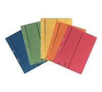 Eyelet File A4 1/2 Front Cover Assorted Colours Pack of 5