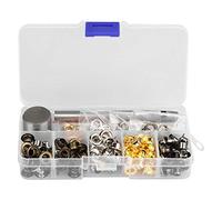 Eyelet Grommet Washer, Handwork Grommet Kit 1 8 with 3pcs Kit,3mm .12 Tools Set 3mm X 420pcs (4mm*220 Sets)