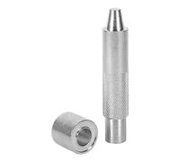 Eyelet Hole Punch Die Tool, Carbon Steel Grommet Setter Eyelet Hand Setter Hollow Punch Includes Base Ram for Leather Clothing Household Accessories (Inner diameter 14mm)