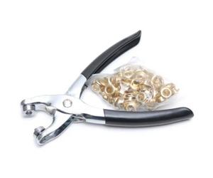 Eyelet Plier 180mm (7in.) With 100pc Eyelets