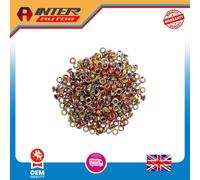 Draper 31108 4mm Eyelets for Hole Punch / Eyelet Pliers (Pack of 500)