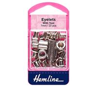 Eyelets Medium 7mm Silver