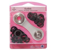 Eyelets Starter Kit 10.5mm Black (D)