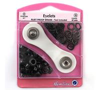 Eyelets Starter Kit 5.5mm Black (D)