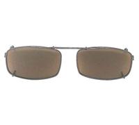 EYELEVEL CLIP ON POLARIZED SUNGLASSES no1 brown