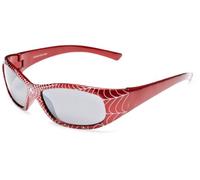 Eyelevel Cobweb Sunglasses for Boys - Red Kids Sunglasses - 100% UVA/UVB Protection - One Size 6-12 years old