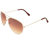 Eyelevel Colonel Pilot Style Men's Sunglasses Gold Effect One Size