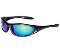 Eyelevel Jackson Wrap Sports Sunglasses for Men - Blue Men’s Wraparound Sunglasses - With UV400 Protection & CAT3 Lens