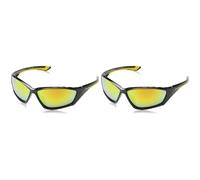 Eyelevel Men's Bullet Sports Sunglasses, Black (Black/Yellow), One size