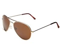 Eyelevel Squadron Unisex Sunglasses in Gold - Classic Pilot Style Sunglasses - With UV400 Protection & CAT3 Lens