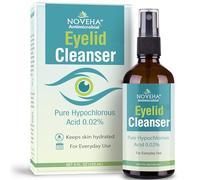 Eyelid and Lash Cleanser | Fast Acting Soothing Formula, Effective Relief from Irritation, Dry Eyes, Styes and Blepharitis, 0.02% Pure and Gentle Hypochlorous Acid Spray, 120mL (4 oz)