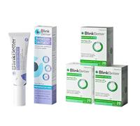 Eyelid Care Bundle - 60 Tea Tree Eyelid Wipes (3 x 20 ct) + BetterLids Hydrating Eyelid Ointment with Shea Butter & Oat Complex (0.35 oz) - Blepharitis & Dry Eye Relief