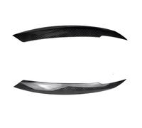 Eyelid Front Car Headlights Eyebrow Eyelids Sticker Lamp Hoods For VW For Jetta MK6 Sagitar NCS Glossy Black Carbon Look Front Spoilers(Carbon Look)