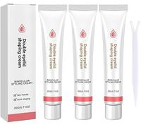 Eyelid Lifting Cream Double Eyelid Shaping Styling Formula For All Skin Types Waterproof Long Lasting Modeling Eye Contour Treatment (3Pcs)