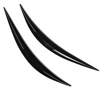 Eyelids eyebrows For Infiniti Q50 2014 2015 2016 2017 2 Car Headlight Eye Lid Eyelids Eyebrows Gloss Black Headlight Eyebrows Decoration Headlight Eyebrows
