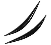 Eyelids eyebrows For Infiniti Q50 2014 2015 2016 2017 Car Headlight Eye Lid Eyelids Eyebrows Gloss Black Trimming Headlight Eyebrows Headlight Eyebrows