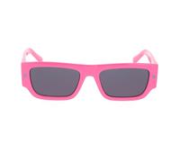Eyelike Rectangular Sunglasses with Stars, female, Chiara Ferragni Collection, Sunglasses, Pink, 53 MM, Accessories 53 MM