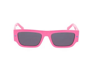 Eyelike Rectangular Sunglasses with Stars- female- Chiara Ferragni Collection- Sunglasses- Pink- 53 MM- Accessories 53 MM
