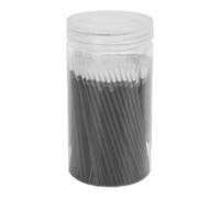 Eyeliner Brushes Applicator Cosmetic Eye Wands 100PCS Black Fine Soft Brush Hair Precise Eyeliner Lip Makeup Tool Professional Makeup Artists Studio Use ABS Material Portable Case