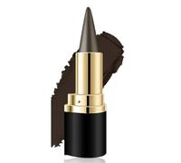 Eyeliner Cream - Long-Lasting Black Eyeliner Pencil - Quick-Dry Waterproof & Smudge-Proof Matte Finish - Gel Ey/eliner for All Eye Shapes - Face Painting & Body Art - Black Ey/eliner Pen(dark brown)