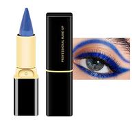 Eyeliner, Long Lasting Blue Eyeliner Pencil Waterproof Eye Liner Pencils, Quick Dry Easy Control Smudge Proof Matte Finish Makeup Eye Liners For All Eye Shapes (05 Blue)