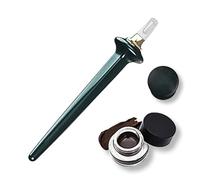 Eyeliner & Makeup Tool, Brown Gel Eyeliner with Reusable Silicone Brush, Long-Lasting & Smudge-Proof Eye Liner Cream Guide Wand for Classic Eye Looks, Quick Application Eye Makeup Tool (Brown)