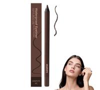 Eyeliner Pencil, 2025 New Waterproof Eyeliner, 24hr Longlasting Waterproof Eye Liner Pencils Duo Sharpenable Eye Pencil, No Smudging Smooth and Easy To Color (Graphite Color)