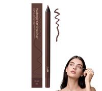 Eyeliner Pencil, 2025 New Waterproof Eyeliner, 24hr Longlasting Waterproof Eye Liner Pencils Duo Sharpenable Eye Pencil, No Smudging Smooth and Easy To Color (Bronze)