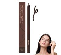 Eyeliner Pencil, 2025 New Waterproof Eyeliner, 24hr Longlasting Waterproof Eye Liner Pencils Duo Sharpenable Eye Pencil, No Smudging Smooth and Easy To Color (Brown)