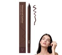 Eyeliner Pencil, 2025 New Waterproof Eyeliner, Longlasting Waterproof Duo Sharpenable Eye Pencil, No Smudging Smooth and Easy To Color (Plum color)