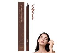 Eyeliner Pencil, 2025 New Waterproof Eyeliner, Longlasting Waterproof Duo Sharpenable Eye Pencil, No Smudging Smooth and Easy To Color (Stone brown)