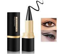 Eyeliner Pencil - Black Eyeliner Pen Gel/Quick Drying Eye Liner/Waterproof Smudge-proof Long Lasting Cat Eye Makeup/Black Smokey Eyeshadow Stick Crayon (Black 04)