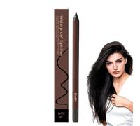 Eyeliner Pencil Waterproof,Eye Liner Pencils,Smudge Proof Eyeliner,Eyeliners Pencil,Waterproof and Smudge-Proof,Smooth and Easy to Color,Pen-Shaped Design,Long-Lasting Anti-Dizziness(BLACK)