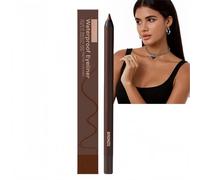 Eyeliner Pencil Waterproof,Smudge-Proof Eye Makeup,Sharpenable Eyeliner Pencil,Soft-Glide Formula,Longwearing Eye Makeup with Ultra-Fine Tip,Flawless Look,Smooth And Easy To Color,Well-dressed,Bronze