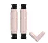 Eyeliner Stamp, Double-Tip Winged Eyeliner Stamp, Quick Dry Eyeline-R Stamps Liquid - Foldable Design, Waterproof Eyeliners Tool, Smudge Proof Eyeliners Pen for Makeup Beginners (A)