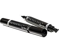 Eyeliner Stamp - Wingliner by Lovoir Black, waterproof, smudgeproof, winged long lasting liquid eye liner pen, Vamp style wing, 2 Pens In A Pack (8mm Mini, Midnight Black)