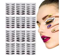 Eyeliner Stencil | Multifunctional Eye Makeup Stencil | Multifunctional Eye Makeup Tool for Women, Mild Eyeliner Guide Stickers, Beginners Friendly