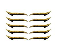 Eyeliner Stickers Reusable - 10 Pieces Eyeshadow Eyelash Patches | Lightweight Eyelash Stickers With Eyeliner, Waterproof Eye Makeup Patches, Long Lasting Eyeshadow Strip For Ladies Girls Wives