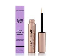 Eyeluvlashes Lash Growth Serum - Lash Pump Powerful Lash Serum for Thicker, Longer Eyelashes - Eyelash Growth Serum for Extra Thickness - Eyelash Serum with Amino Acids, Provitamin B5, Biotin - 5ml