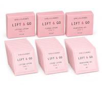 EYELUVLASHES Lift & Go Lash Lift & Brow Lamination Kit - 3 Step Professional System - 30 x 1ml Sachets - Lifting Lotion, Fixing Lotion & Nourishing Gel - 10 Complete Treatments