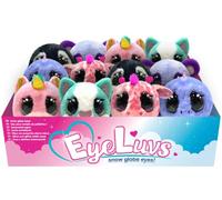 EyeLuvs: 5-inch Assortment Plush (Wave 1) | Collect 1 of 6 Adorable Characters | Shake and Watch Their Eyes Sparkle | Collectible Plush for Kids Ages 3+