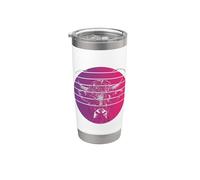 Eyepatch-Bull Cool Eye Patch Bull Costume Halloween Carnival Stainless Steel Insulated Tumbler