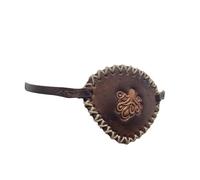 Eyepatch - Retro PU Leather Eyepatch Captain Eyepatch | Skull Crosbone Fabric Eye Patch Costume, Adjustable Medieval Gothic Cosplay Costume, Fabric Eye Patch Costume for Awakening