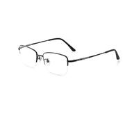 EYEphy Men's Pure Titanium Smart Zoom Anti Blue Light Reading Glasses, HD Aspheric Resin Lens Goggles,Black,+1.25